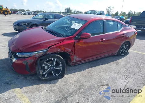 2025 Nissan Sentra Sv z USA, uszkodzony, nr VIN 3N1AB8CV8SY290634